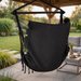 Fotel brazylijski, hamak Boho XXL Outtec - black