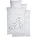 Pościel niemowlęca Dreamy Dots 70x100 cm Done By Deer - White