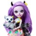 Lalka Enchantimals + zwierzątko domowe Mattel - Larissa Lemur & Ringlet