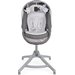 Leżaczek krzesełko Baby Hug Air 4w1 Chicco + materacyk piankowy Fiki Miki - dark grey