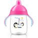 Kubek niekapek Picie bez rozlewania 340ml 18m+ Avent - różowy