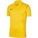 Koszulka juniorska Dry Park 20 Polo Youth Nike - żółty