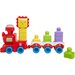 Lwi pociąg + klocki do układania Fisher Price