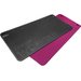 Mata do ćwiczeń, jogi dwustronna Workout Mat 0,9cm Tiguar - czarna/śliwkowa