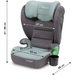 Fotelik samochodowy Weston I-Size 15-36kg Kidwell - Turquoise