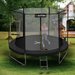 Trampolina Inside Net 312cm 10ft Outtec - black