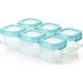 Pojemniki do zamrażania żywności 6szt Oxo - Aqua