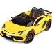 Pojazd na akumulator Lamborghini Toyz by Caretero - żółty