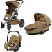 Wózek wielofunkcyjny 3w1 Buzz Xtra + Pebble Quinny - Toffee Crush