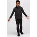 Spodnie trekkingowe juniorskie Tech Mountain Regatta - black/ash