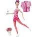 Barbie lalka sporty zimowe Mattel - łyżwiarka figurowa