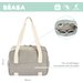 Torba do wózka Paris 16L Beaba - Pearl grey