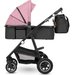 Wózek Wielofunkcyjny 3w1 Amber Lionelo - Pink Rose
