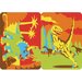 Magiczny piasek do kolorowania Mini Kit Sabbiarelli - Dinozaury