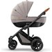 Wózek głęboko spacerowy Prime 2w1 z torbą dla mamy Kinderkraft - beżowy