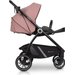 Wózek głeboko-spacerowy + torba 2w1 Euro-Cart - różowy