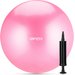 Piłka gimnastyczna, do pilatesu antiburst 23cm Queenfit - 23cm pink