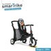 Rowerek trójkołowy składany Folding Trike 500 7w1 Smart Trike - czarny/niebieski