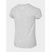 Koszulka dziewczęca HJL22 JTSD006 4F - szara