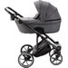 Wózek głęboko-spacerowy 2w1 Lumi Air Lux Adamex - PS108 grey