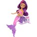 Barbie Perłowa Syrenka ze zwierzątkiem Mattel - fioletowa