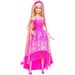Barbie Magiczne warkocze księżniczki Mattel - Barbie