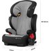 Fotelik samochodowy 15-36kg Unity Kinderkraft - grey