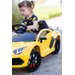 Pojazd na akumulator Lamborghini Toyz by Caretero - żółty