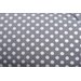 Poduszka do karmienia 140 cm Comfort Exclusive Zaffiro - Grochy szaro-srebrne