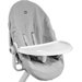 Leżaczek krzesełko Baby Hug 6w1 z tacą i okryciem - Glacial