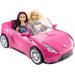 Barbie Samochód różowy kabriolet Mattel