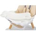 Krzesełko do karmienia stolik 2w1 Tuva Caretero - Beige