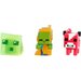 Minecraft figurka Trzypak Mattel - Zombie, Mooshroom, Slime Cube