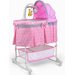 Kołyska z karuzelą i pilotem Milly Mally - Pink