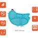 Talerzyk z przyssawką Chicken Innobaby - blue