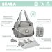 Torba dla mamy Geneva II Beaba - Heather grey