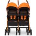 Wózek bliźniaczy Duo Comfort EasyGo - electric orange
