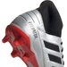 Buty piłkarskie korki Predator 19.3 FG Junior Adidas - srebrne