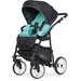 Wózek dziecięcy 2w1 z funkcją bujania Basic Sport Riko - Ceramic Green