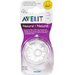 Smoczek do butelki 2 sztuki Natural Avent - rozmiary