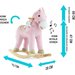 Koń Pony na biegunach z efektami dźwiękowymi Milly Mally - różowy