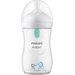 Butelka do karmienia responsywna Natural 3 z nakładką antykolkową AirFree 260ml Avent - elephant