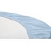 Prześcieradło do wózka Bambus 35x75cm Sensillo - niebieski