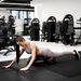 Wałek, roller do masażu EPP Gymtek - czarno-czerwony