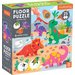 Puzzle podłogowe z elementami specjalnymi 25 el. Mudpuppy - dinozaury
