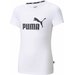 Koszulka dziewczęca Essentials Logo Tee Puma - biały