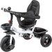 Rowerek trójkołowy 3w1 obracany Stars wyprzedaż - czarny