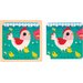 Puzzle drewniane Kurka Henrieta 9 el. Janod - Kurka Henrieta 9 el.