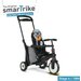 Rowerek trójkołowy składany Folding Trike 500 7w1 Smart Trike - czarny/niebieski