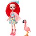 Lalka Enchantimals + zwierzątko domowe Mattel - Fanci Flamingo & Swash